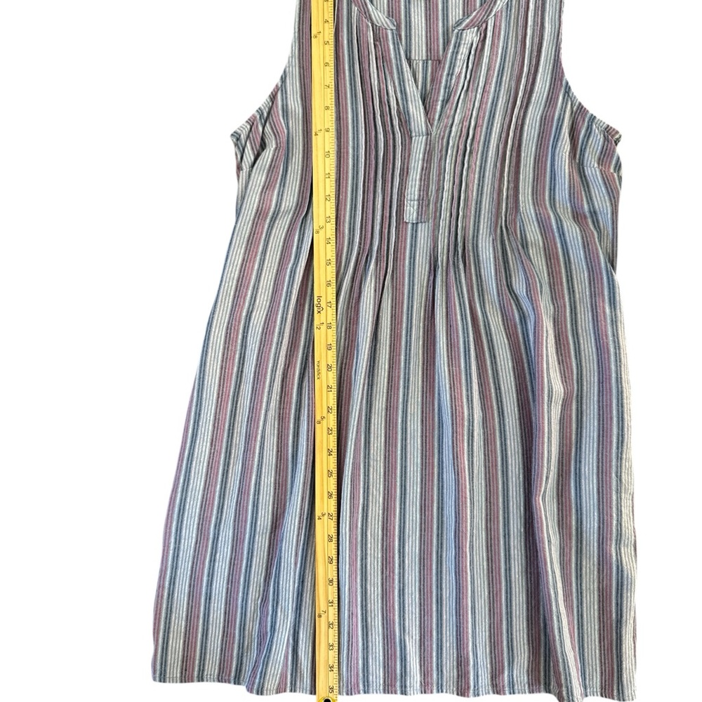 Sonoma Striped Knit Dress in Blue and Pink - Picture 5 of 8